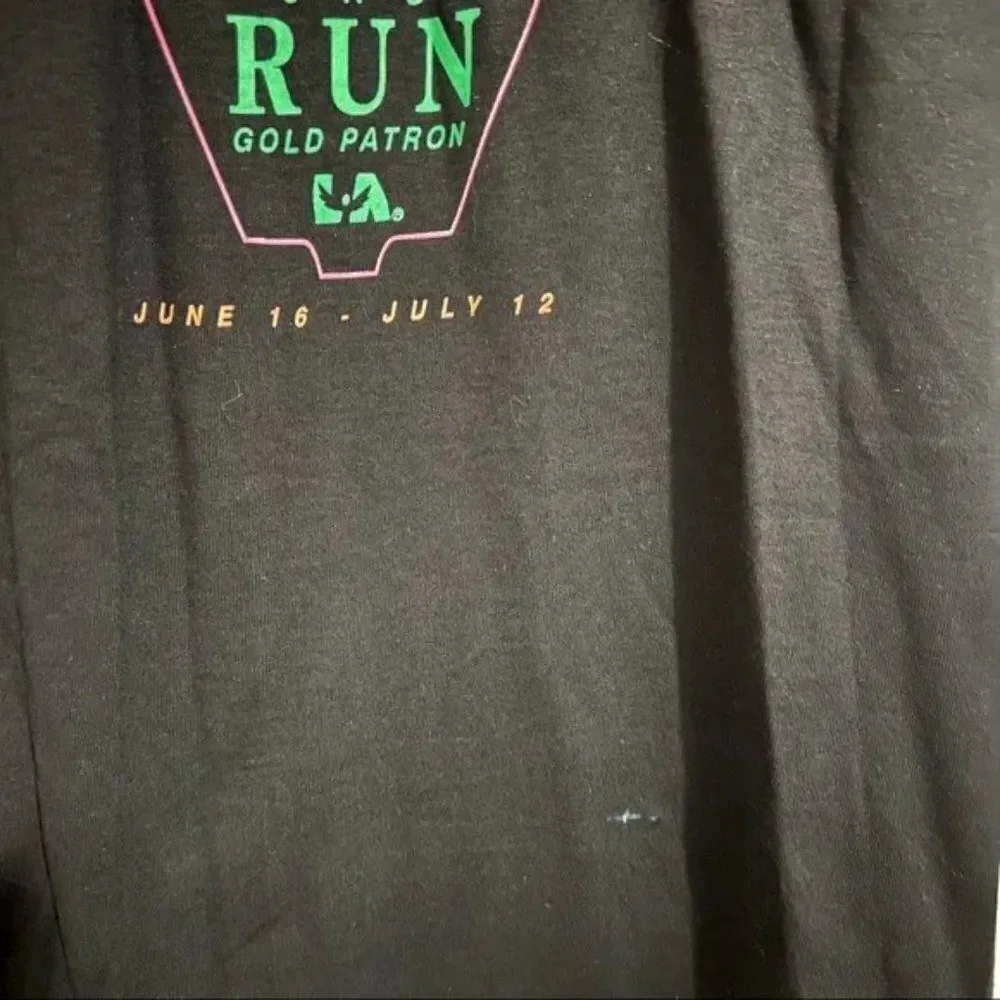 Vintage 90s US Olympic festival 91 torch run marathon T-shirt